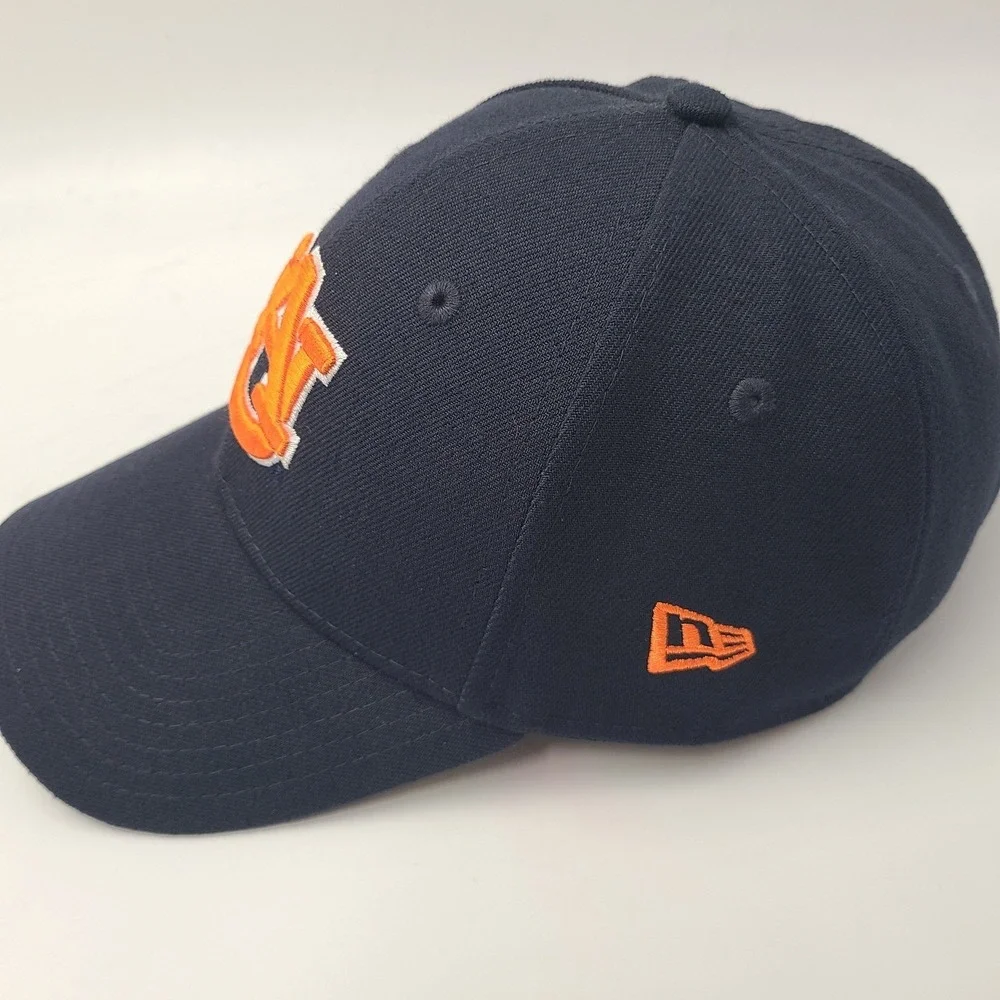 Auburn Tigers Hat Adjustable New Era 9Forty Blue Orange NCAA University Logo Men